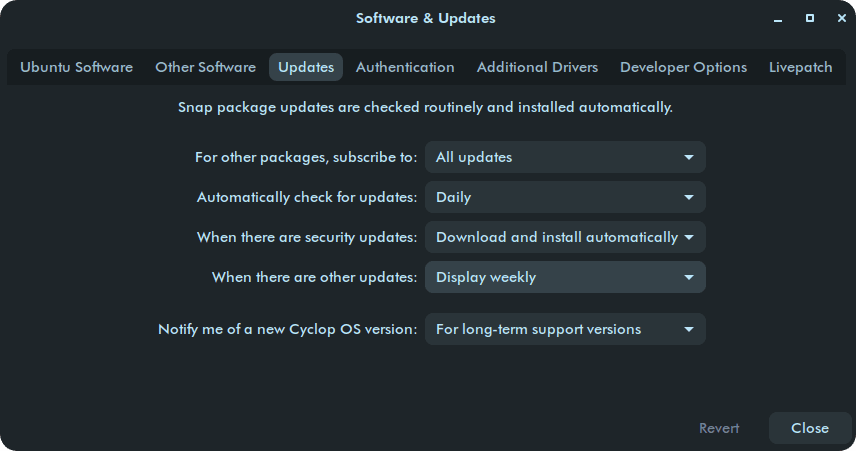 Software Updates