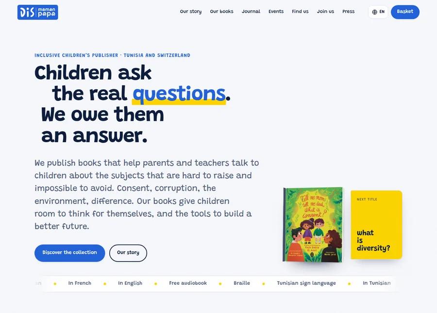 The home page of dismamandispapa.com